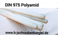 Gewindestangen DIN 975 - Kunststoff / Polyamid Länge: 1.000 mm