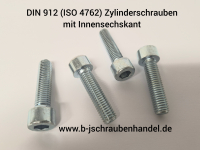 DIN 912 (ISO 4762) Güte 12.9 blank