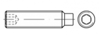 Gewindestifte mit Zapfen und Innensechskant ISO 4028 - 45H
