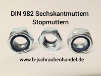 Sechskantmuttern / Stopmuttern DIN 982