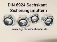 Sechskantmuttern DIN 6924 (ISO 7040)