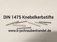 Knebelkerbstifte DIN 1475