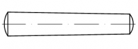 Kegelstifte ISO 2339, Form B (gedreht)