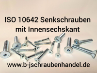 Senkkopfschrauben mit Innensechskant