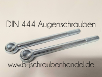 Augenschrauben, Ringschrauben, Ösenschrauben
