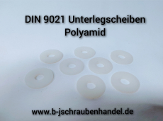 DIN 9021 Kunststoff Polyamid 3,2 für M 3 // 200 Stück