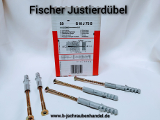 Fischer Justierdübel S 10 J 75 S Art.-Nr. 80710 (50 Stück)