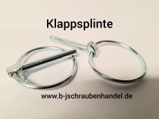 Klappsplinte 4,5 galv. verzinkt (1 Stück)