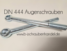 DIN 444 Augenschrauben mit Schaft Edelstahl A2 Form B BM 12 x 50 (1 Stück)
