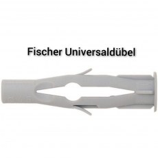 Fischer Universaldübel/Allzweckdübel FU 8 x 50 grau (50 Stück)