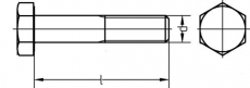 DIN 6914 - 10.9 M 12 x 30 Peiner feuerverzinkt mit Ü - Zeichen (1 Stück)