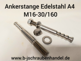 Würth Ankerstange M 16-30/160 Edelstahl A4 (1 Stück)