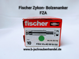 Fischer Zykon-Bolzenanker FZA 14 x 40 M10/20 Art.-Nr. 60718 (10 Stück)