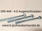 DIN 444 - 4.6 Augenschrauben galv. verzinkt BM 5 x 25 (1 Stück)