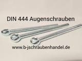 DIN 444 - 4.6 Augenschrauben galv. verzinkt LBM 10 x 50 (25 Stück)