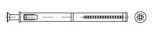 Fensterrahmendübel/Metalldübel 10 x 202 mm (10 Stück)